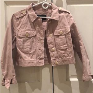 J. Crew cropped twill jacket